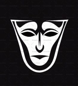 Dramatische Theatermaske